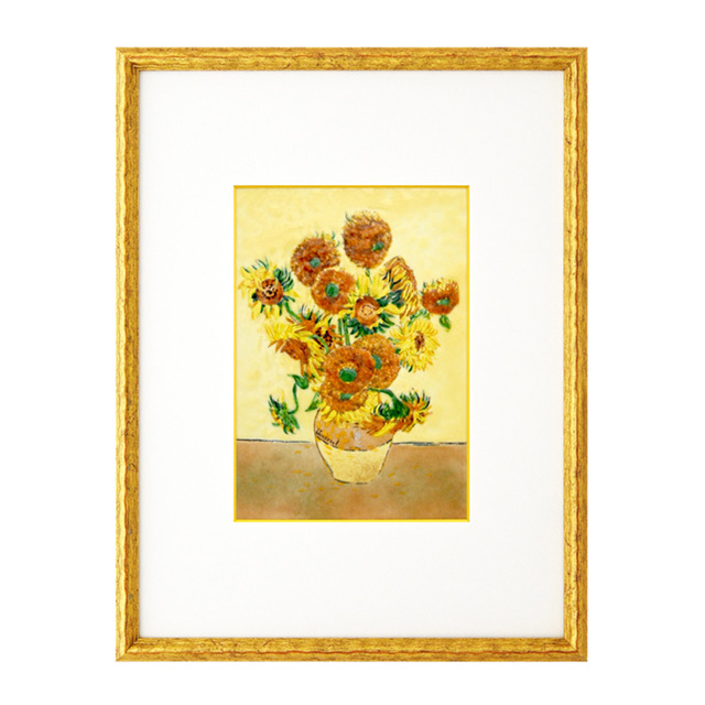 Emaille (enamel) Cloisonne Framed Picture