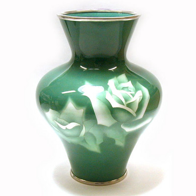 有線変形玉釉花瓶